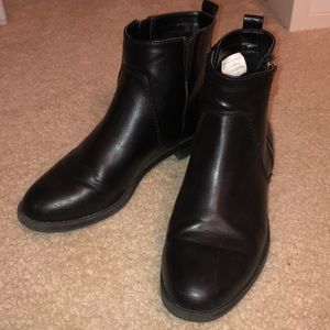 Old Navy Short Leather Boots